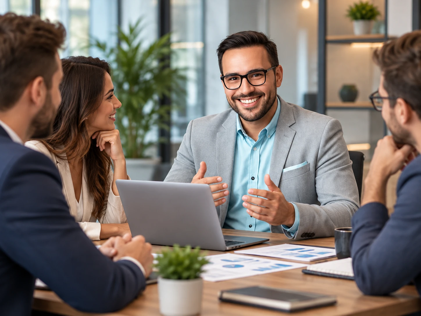 OhmGenius vision and mission for connected business transformation