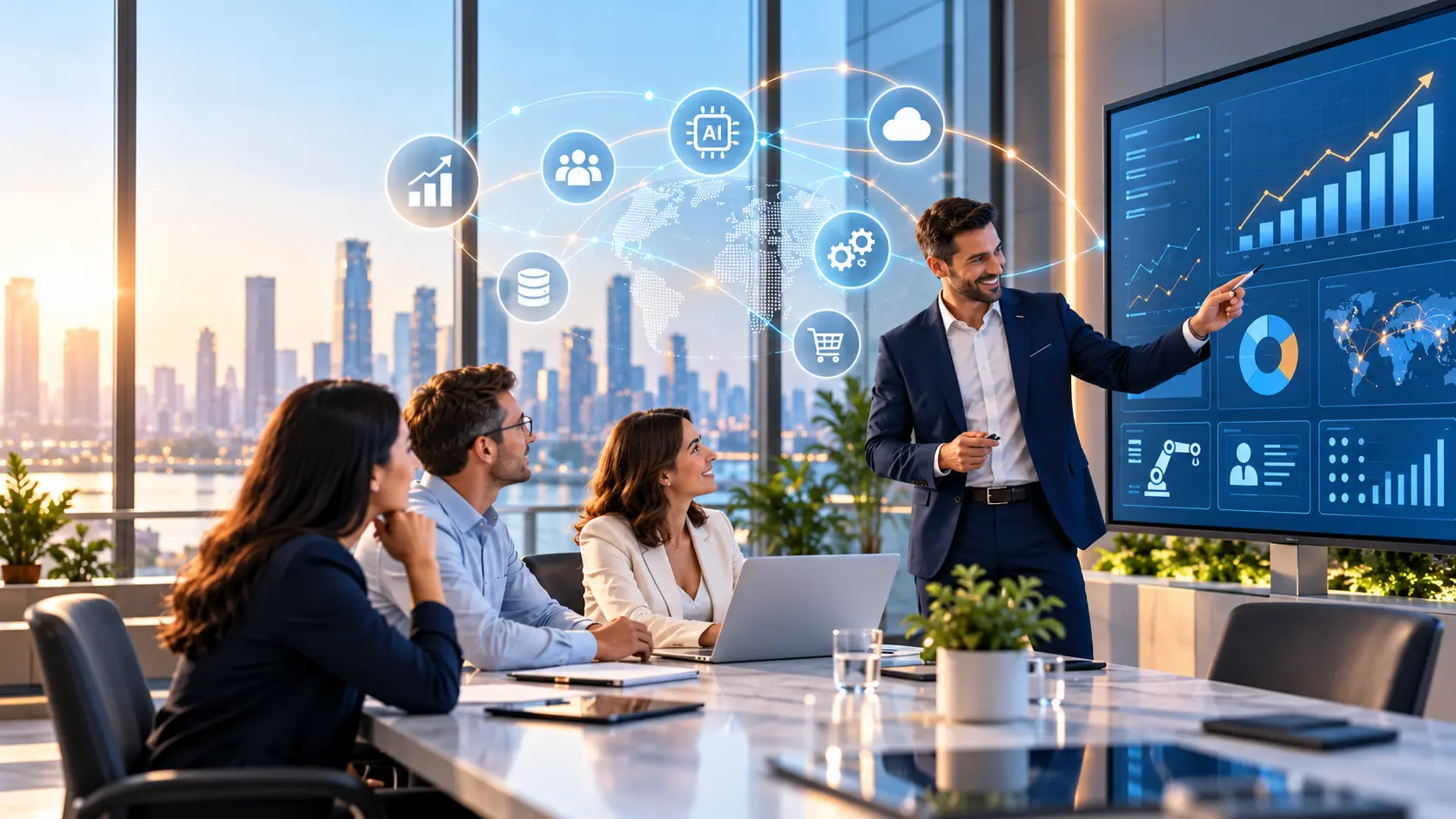 OhmGenius business transformation consulting