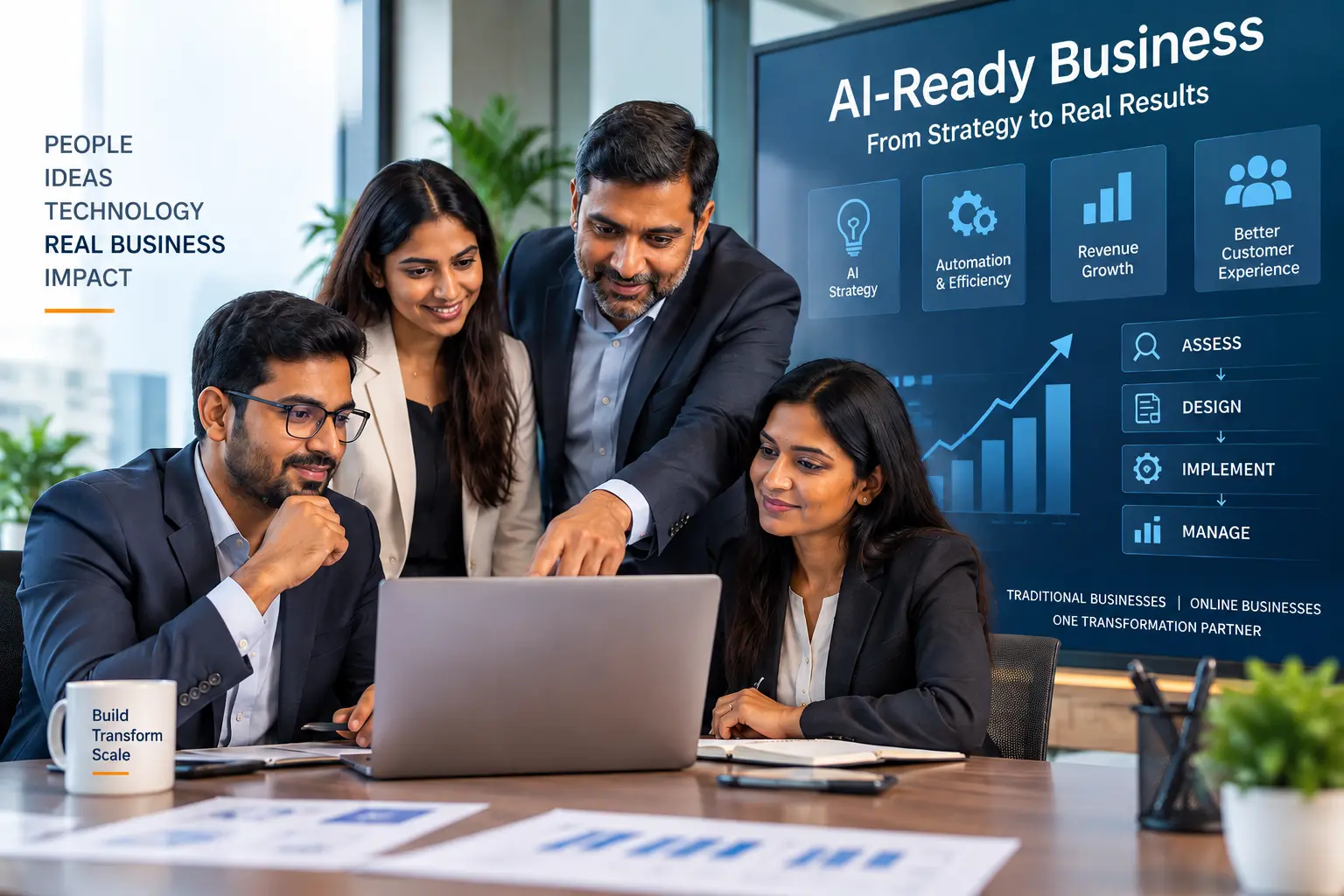 OhmGenius AI and Digital Transformation Consulting